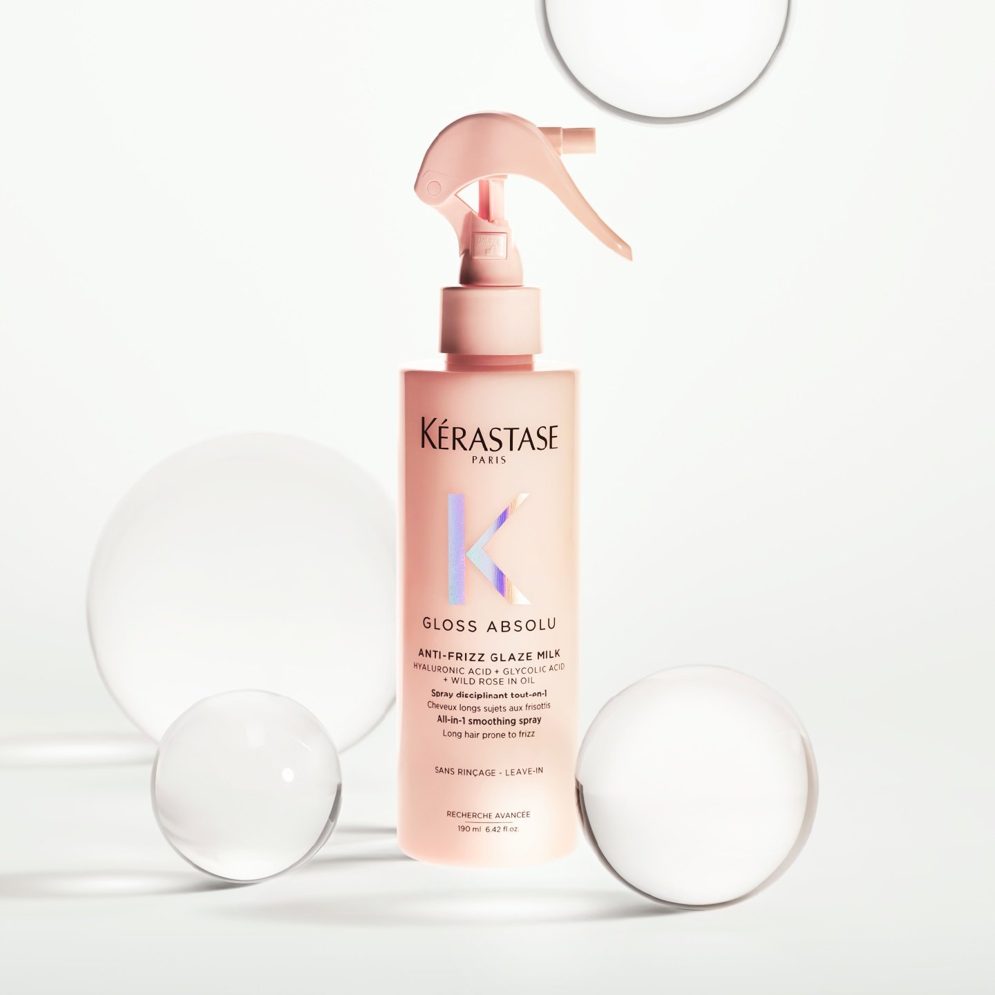 Producto para proteger el cabello del calor